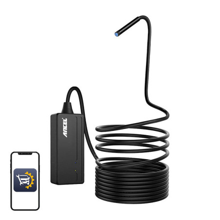 Ancel W655 Telecamera Ispezione WiFi 5m 1080p