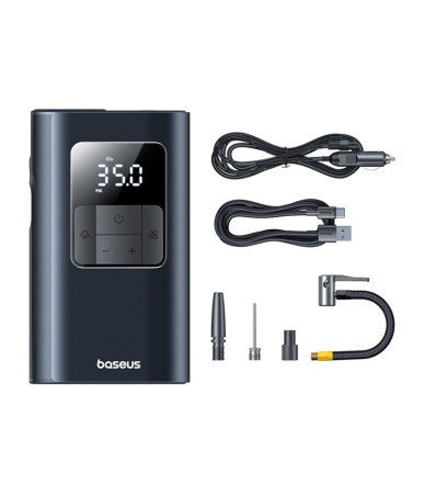 Baseus PrimeTrip VA1 2-in-1 pump with flashlight black