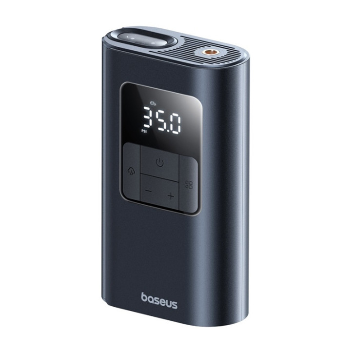 Baseus PrimeTrip VA1 Pompa 2-in-1 con Torcia Nera