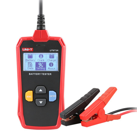 UNI-T UT673A Tester Batteria Auto 12V/24V