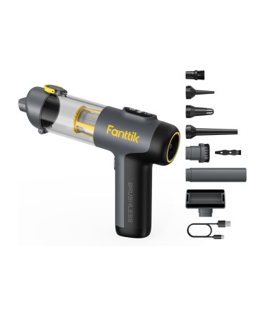 Fanttik Slim V9 Mix Aspirapolvere Portatile Senza Fili per Auto