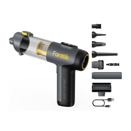 Fanttik Slim V9 Mix Aspirapolvere Portatile Senza Fili per Auto