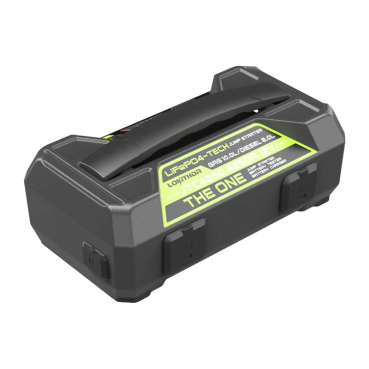 Lokithor JTC4250 Avviatore d'Emergenza 4250A 89.6Wh LiFePO4
