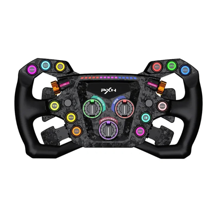 PXN GT ONE Volante da Corsa 300mm Fibra di Vetro Carbonio