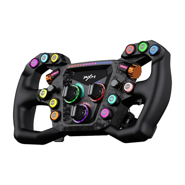 PXN GT ONE Volante da Corsa 300mm Fibra di Vetro Carbonio