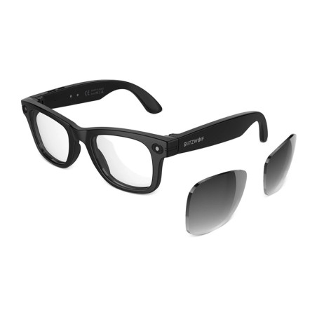 BlitzWolf BW-AG1 Pro Occhiali Smart con Lenti Fotocromatiche e AI