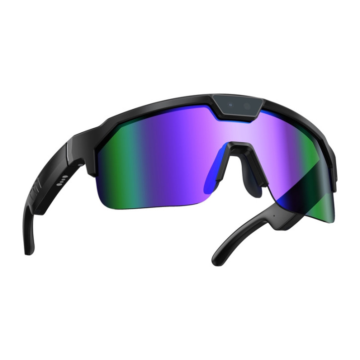 ZEBLAZE Q01 Occhiali da Sole Sportivi Viola