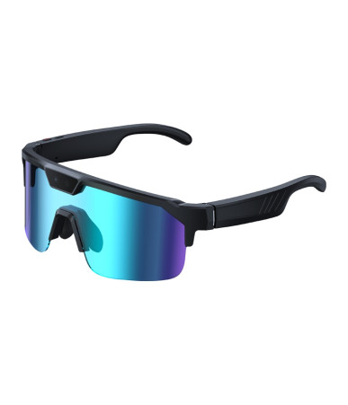 ZEBLAZE Q01 Occhiali da Sole Sportivi AI Blu
