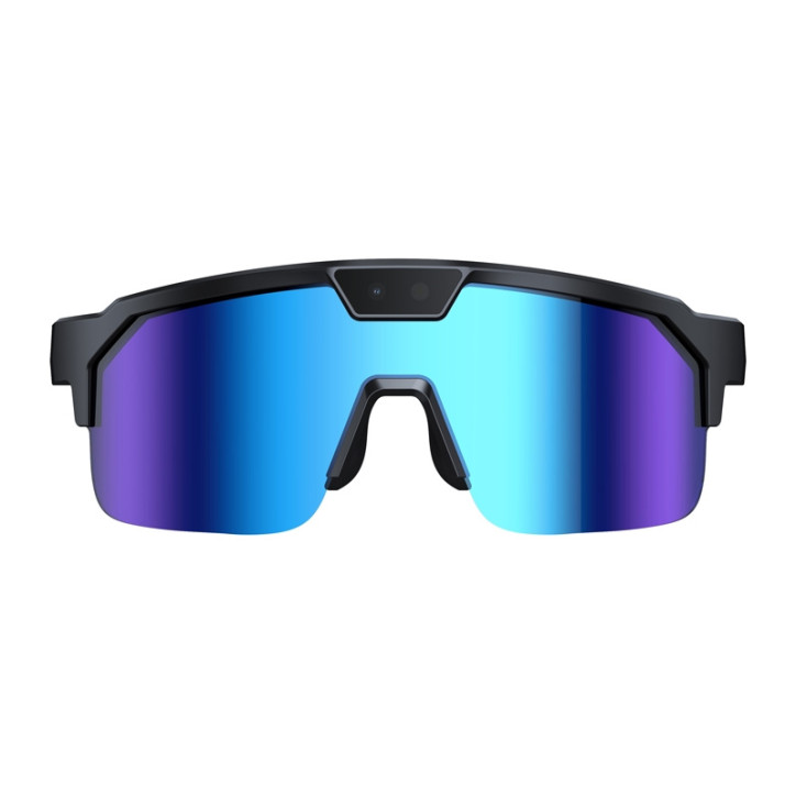 ZEBLAZE Q01 Occhiali da Sole Sportivi AI Blu