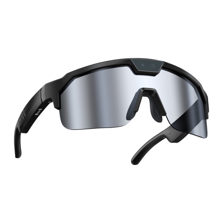 ZEBLAZE Occhiali da Sole Sportivi Argento Q01