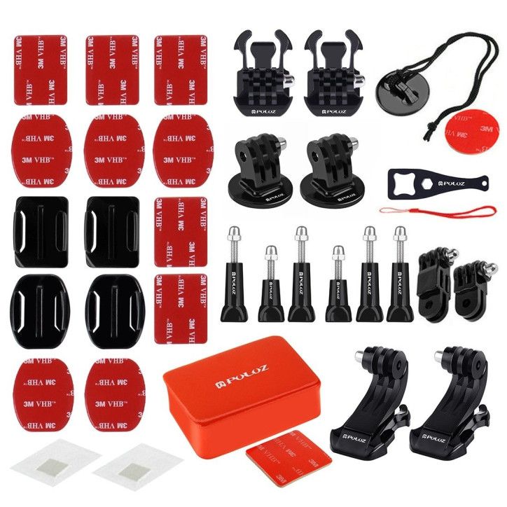 Set 53 Accessori Puluz per Action Camera PKT16 Set 53 Accessori Puluz per Action Camera PKT16