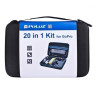 Puluz Kit 20 Accessori per Action Camera (inclusa Osmo Action 5 Pro) PKT11