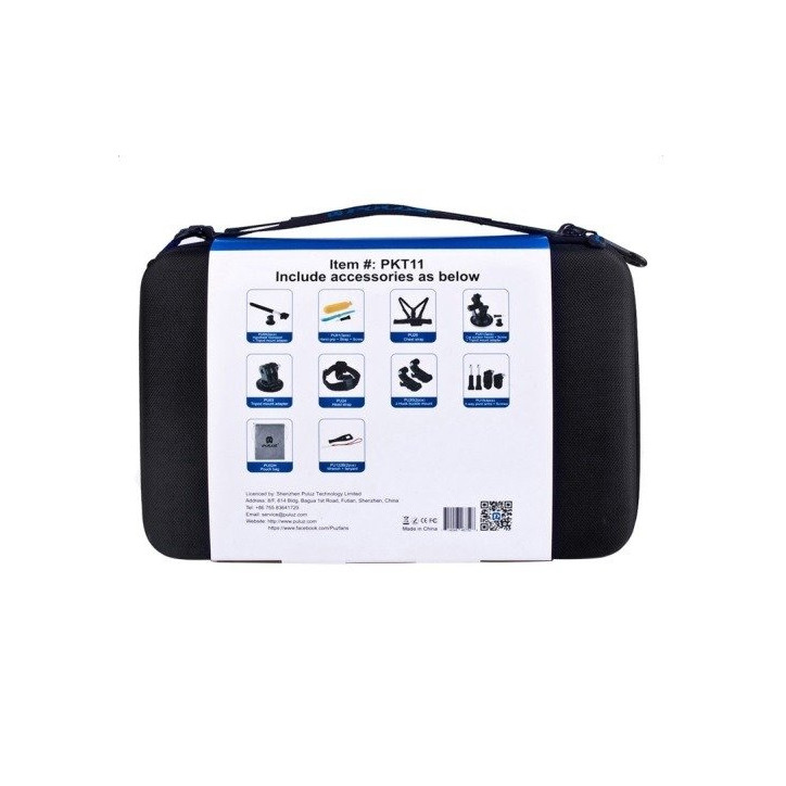 Puluz Kit 20 Accessori per Action Camera (inclusa Osmo Action 5 Pro) PKT11 Puluz Kit 20 Accessori per Action Camera (inclusa Osmo Action 5 Pro) PKT11