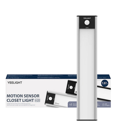 Yeelight Luce per Armadio Argento 20cm 2700K