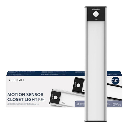 Yeelight Luce per Armadio Argento 20cm 2700K