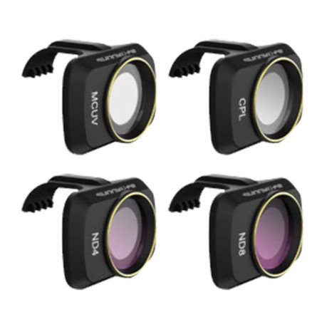 Sunnylife Set 4 Filtri CPL ND4 ND8 UV per DJI Mini 2