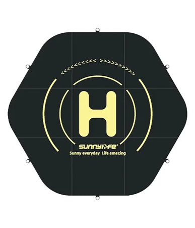 Sunnylife Landing Pad 110cm Esagonale - Double Sided (TJP10)