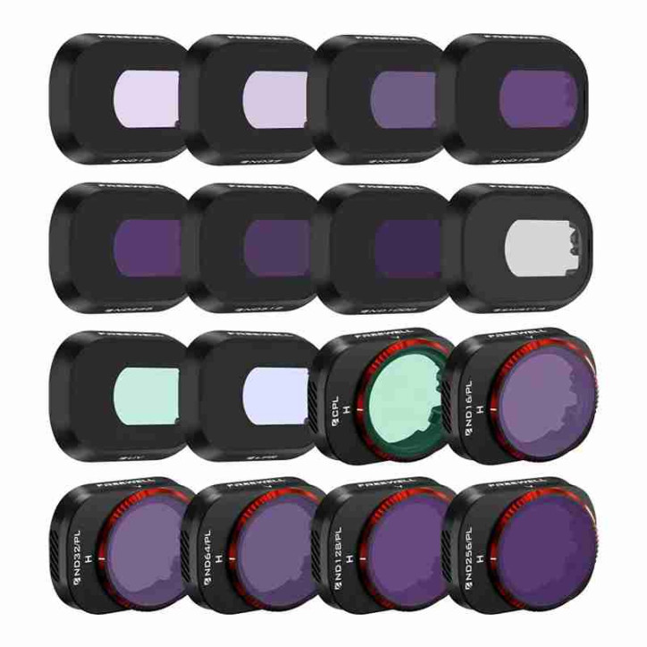 Set 16 filtri Freewell per drone DJI Mini 4 Pro
