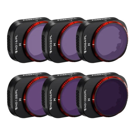 Set 6 Filtri Bright Day Freewell per DJI Mini 4 Pro