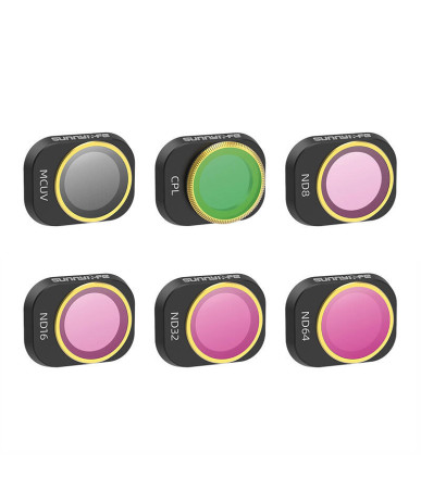 Filtri Lenti MCUV, CPL, ND8/16/32/64 Sunnylife per DJI MINI 4 PRO