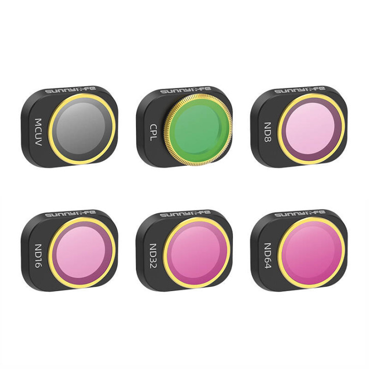 Filtri Lenti MCUV, CPL, ND8/16/32/64 Sunnylife per DJI MINI 4 PRO