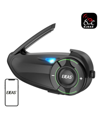 EJEAS Q8 Interfono Moto Mesh Bluetooth 5.1