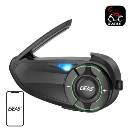 EJEAS Q8 Interfono Moto Mesh Bluetooth 5.1