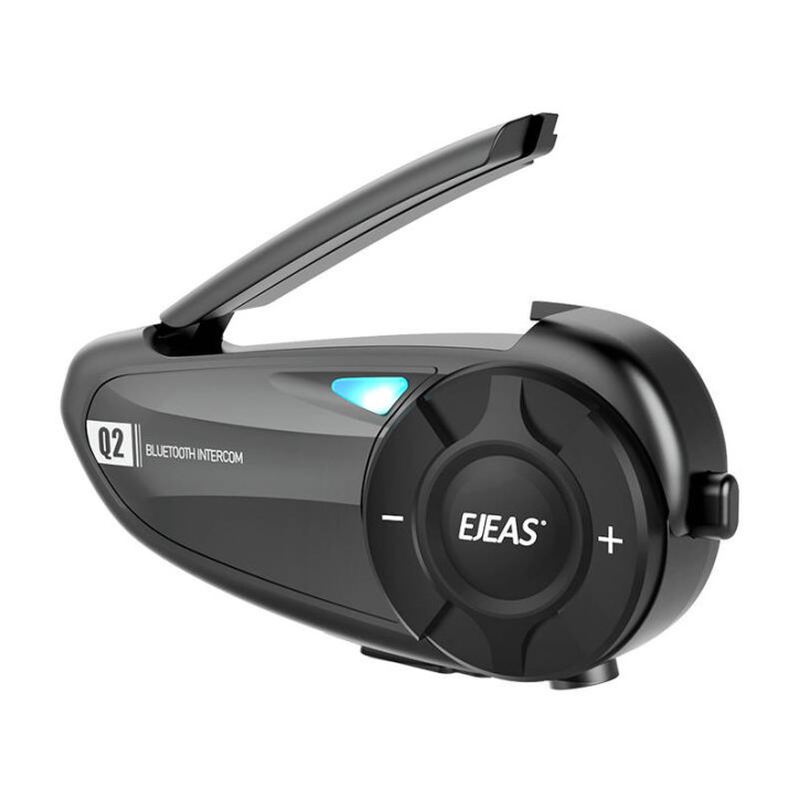 EJEAS Q2 Interfono Moto Bluetooth 5.1 800m IP65