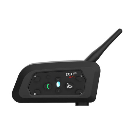 EJEAS V6PRO+ Interfono Moto Bluetooth 800m