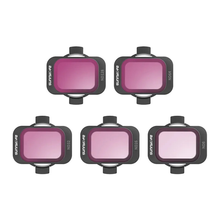 Sunnylife Set 5 Filtri ND 8/16/32/64/128 per DJI Avata 2 Sunnylife Set 5 Filtri ND 8/16/32/64/128 per DJI Avata 2
