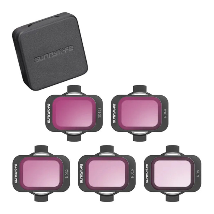 Sunnylife Set 5 Filtri ND 8/16/32/64/128 per DJI Avata 2 Sunnylife Set 5 Filtri ND 8/16/32/64/128 per DJI Avata 2