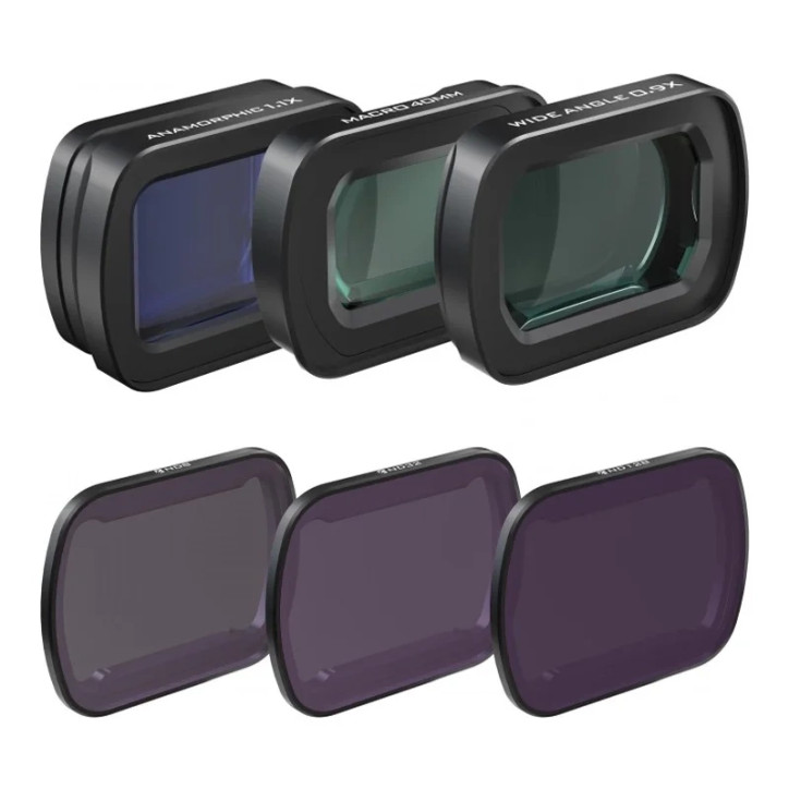 Set filtri e lenti FREEWELL per DJI Osmo Pocket 3 Set filtri e lenti FREEWELL per DJI Osmo Pocket 3