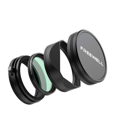 Freewell Set filtri FujiX100 con paraluce (Nero)