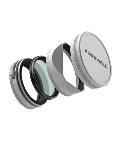 Freewell Set filtri FujiX100 con paraluce (Argento)