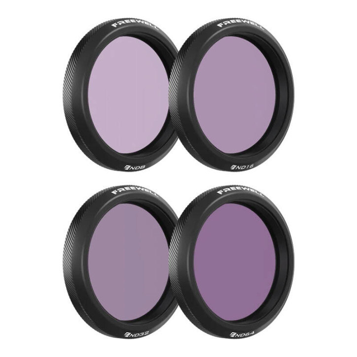 Freewell Set 4 Filtri ND per DJI Osmo Action 5 Pro