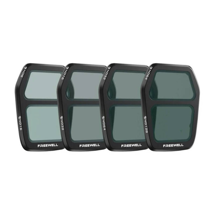 Set 4 Filtri ND Split Freewell per DJI Air 3S