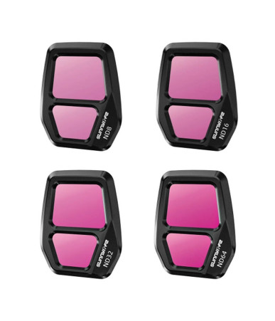 Sunnylife Filtro Obiettivo A3S-FI926 per AIR 3S 4pz Mix ND8+ND16+ND32+ND64