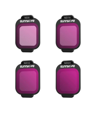 Filtry ND8, ND16, ND32, ND64 Sunnylife do DJI Flip