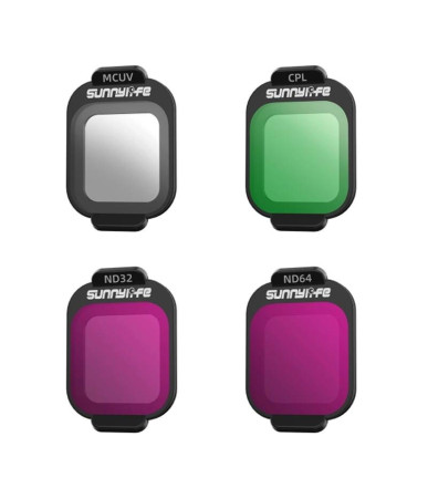 Filtry MCUV, CPL, ND32, ND64 Sunnylife do DJI Flip