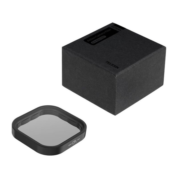 Filtro CPL Telesin per GoPro Hero 13 Black (S5-FLT-08-TGP) Filtro CPL Telesin per GoPro Hero 13 Black (S5-FLT-08-TGP)