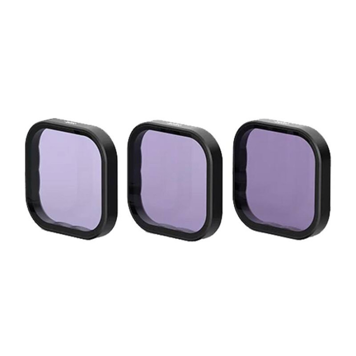 Set 3 filtri ND 8/16/32 Telesin per GoPro Hero 13 Black (S5-FLT-12-TGP) Set 3 filtri ND 8/16/32 Telesin per GoPro Hero 13 Black (S5-FLT-12-TGP)