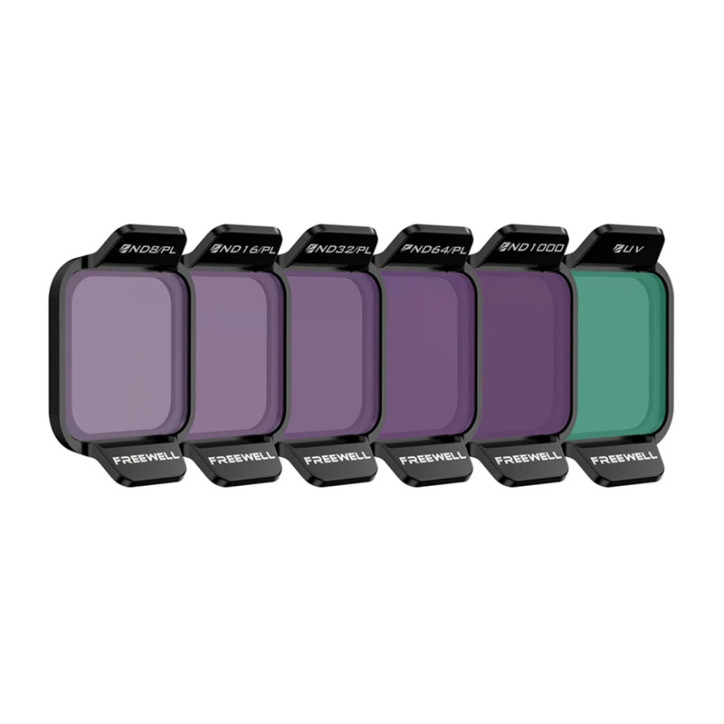Freewell Set filtri Bright Day 6pz per DJI Flip