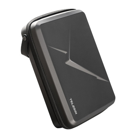 Telesin Custodia Protettiva in EVA per DJI Action 3/4/5 Taglia L Nero