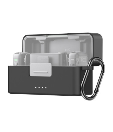 Custodia protettiva Puluz per DJI Mic 2 (Nero)