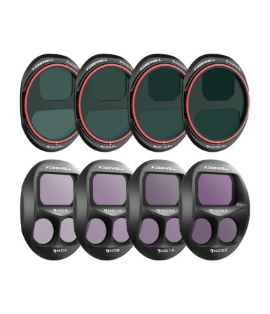 Set filtri FREEWELL per DJI Mavic 4 Pro All Day (8 pz)