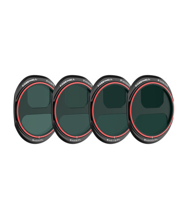 Set filtri FREEWELL per DJI Mavic 4 Pro ND/PL Bright Day (4 pz)