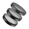 Telesin Set Filtri CPL + ND8/ND16/ND32 per DJI Action 5 Pro / 4 / 3