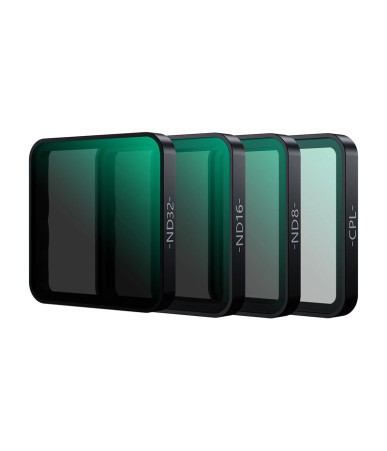 Telesin Set Filtri CPL/ND8/ND16/ND32 per Insta360 Ace Pro 2 / Ace Pro