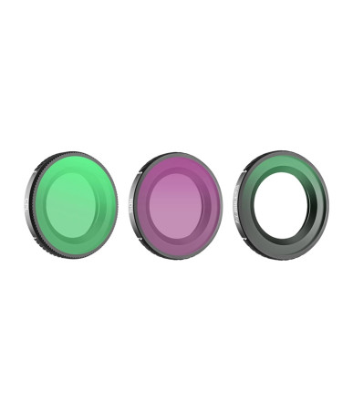 Sunnylife Filtri Obiettivo 1/4" 3 pz. - Black Mist + CPL + ND16 per Osmo Nano