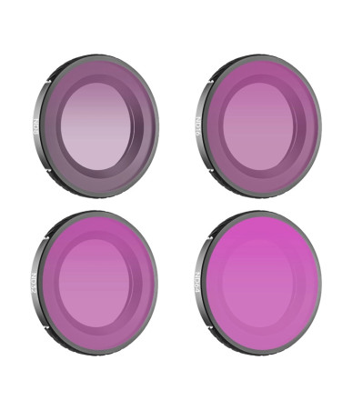 Set 4 Filtri Sunnylife ND8 + ND16 + ND32 + ND64 per Osmo Nano